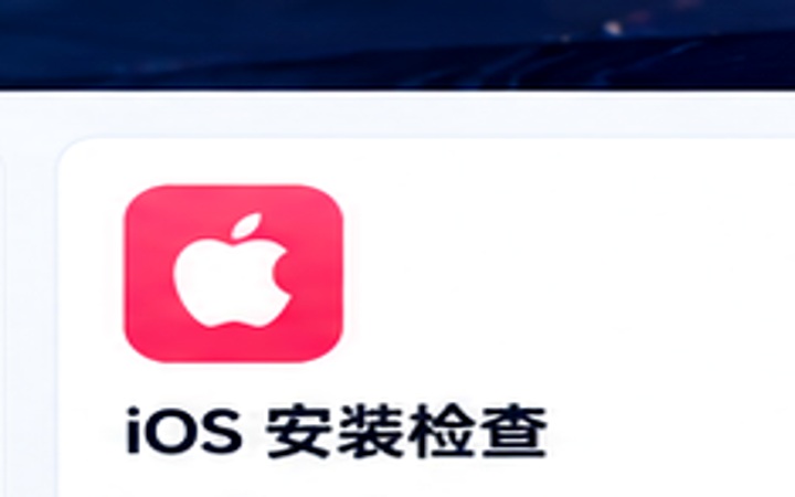 iOS安装检查